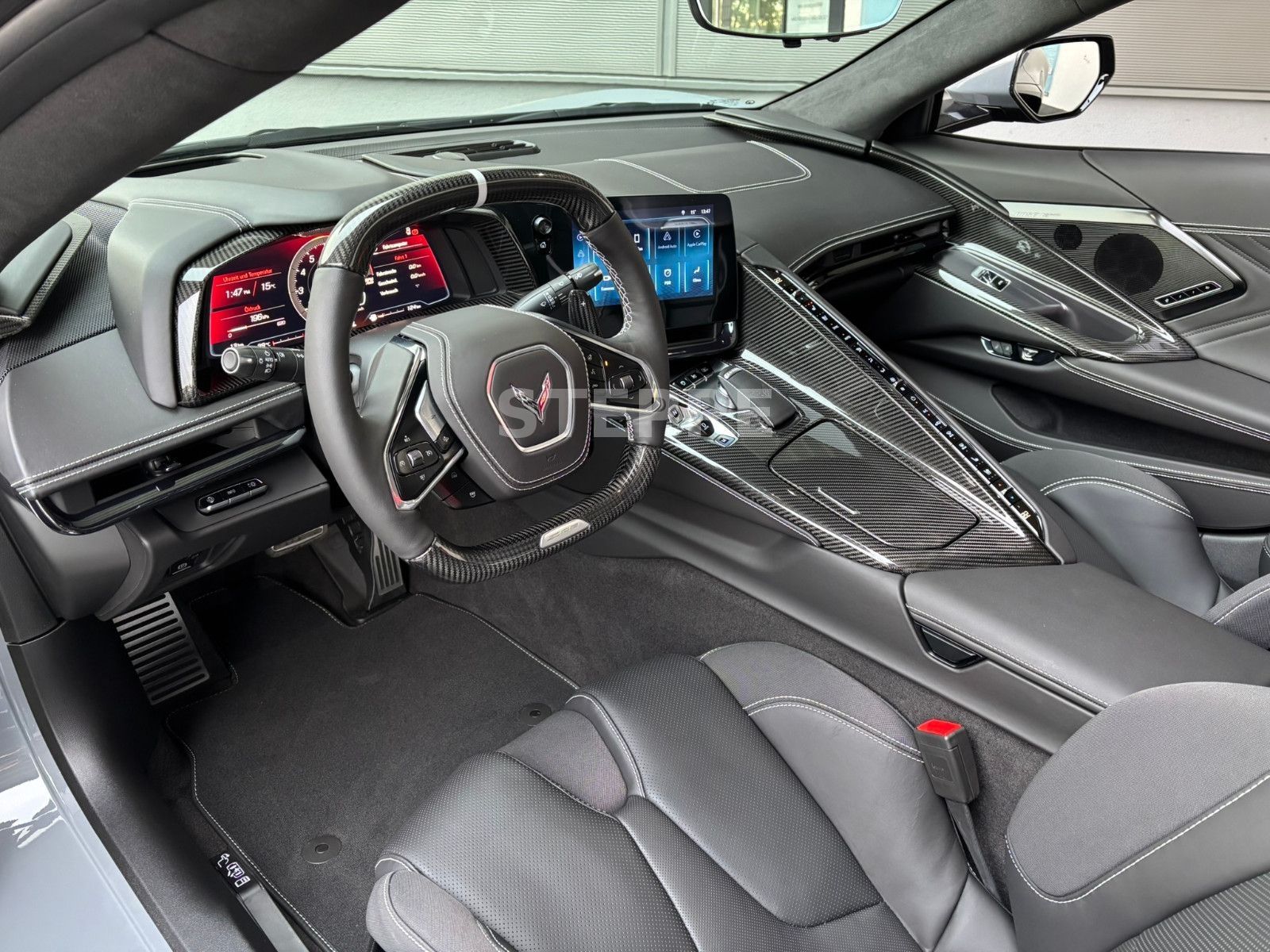 Corvette Z06 5,5V8 Cabrio Z07 Pack. Ceramic/Carbon Pack.