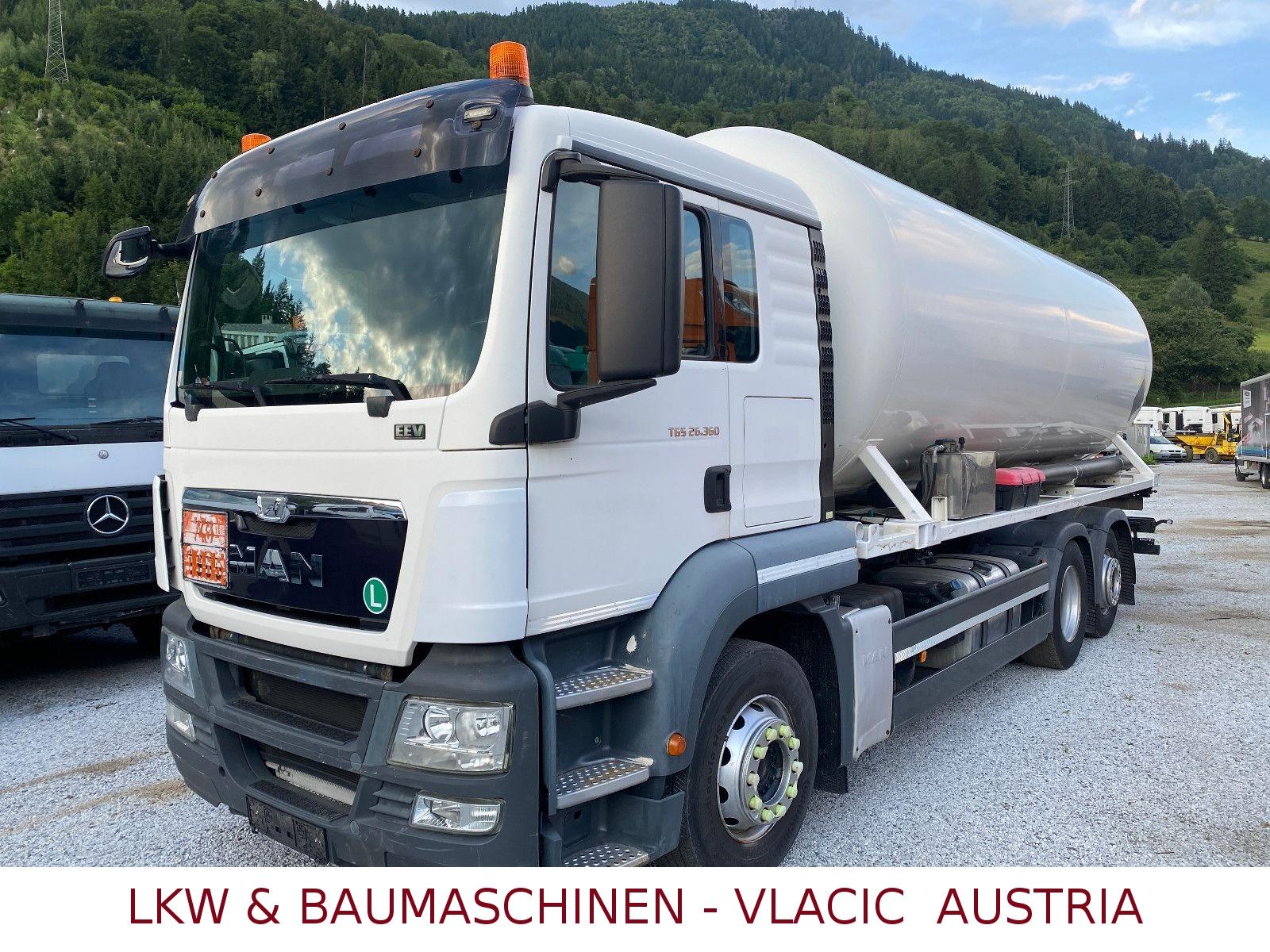 MAN TGS 26.360 euro5 eev  Gastank