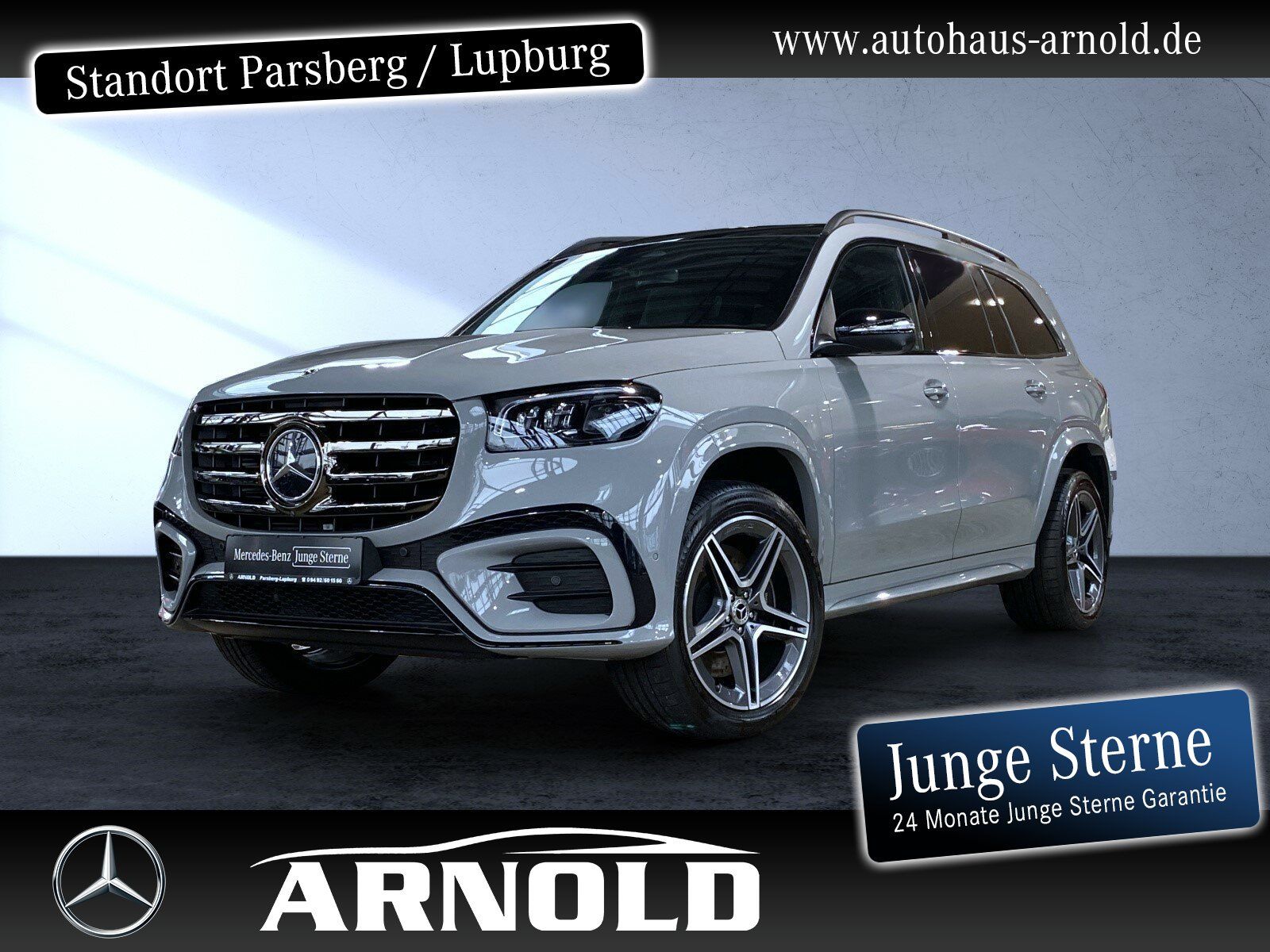 MERCEDES-BENZ GLS 450 d 4M AMG L. AHK AIRM Pano Distr 360° 7-S