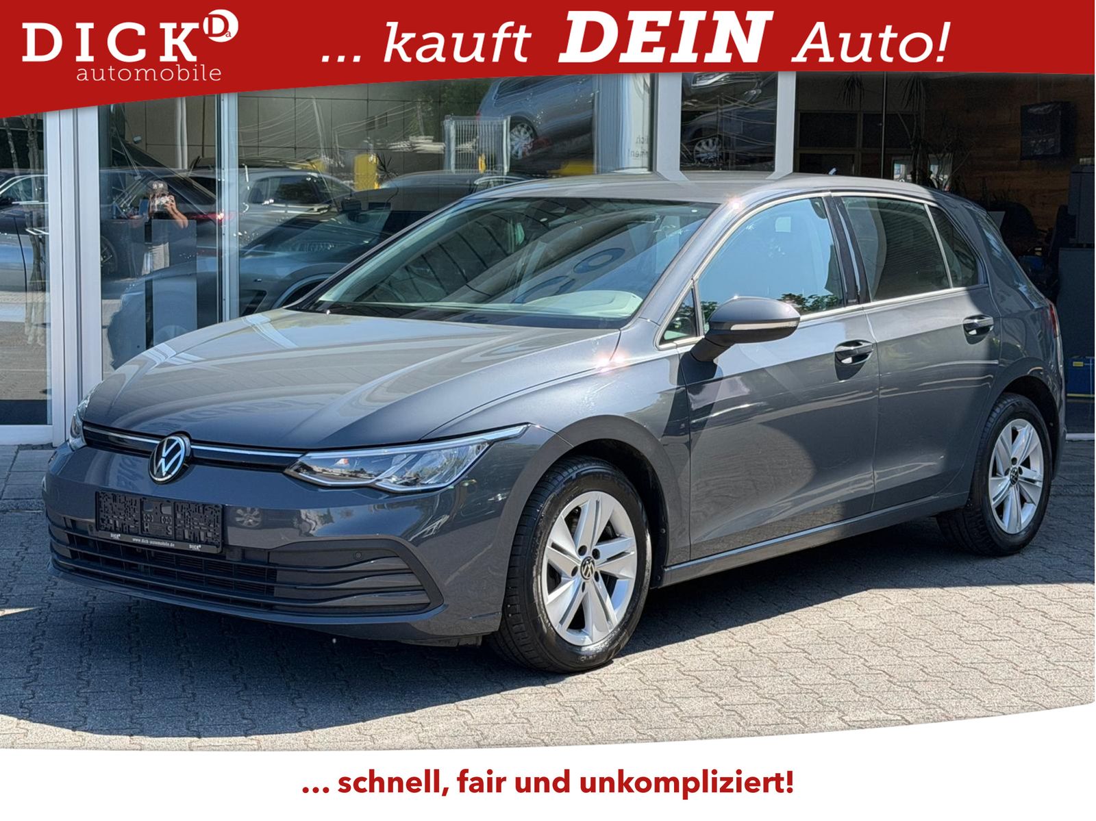 Fahrzeugabbildung Volkswagen Golf VIII 2.0d Life VIRTU+LED+NAVI+SHZ+ACC+PDC+