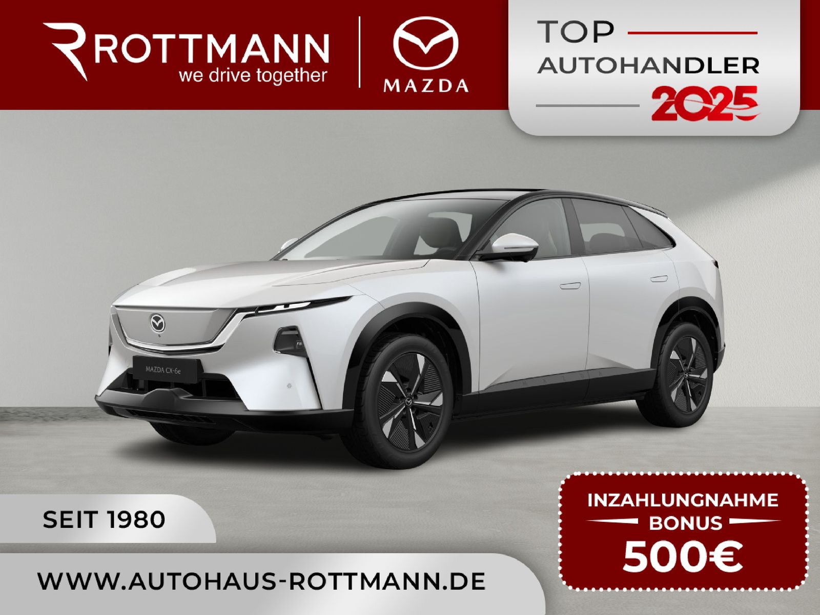 Mazda CX-6e EV 258ps TAKUMI Leder-W ACC 360° Panorama
