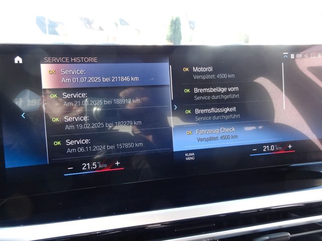 Fahrzeugabbildung BMW 318d/CurvedDisplay/1.Hd/LED/Leder/Navi/