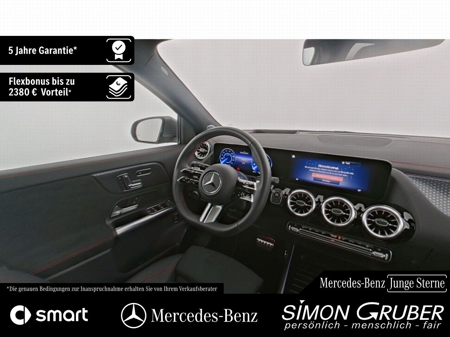 Fahrzeugabbildung Mercedes-Benz EQA 250+ AMG Pano HUD Burm LED Ambi 360 AHK