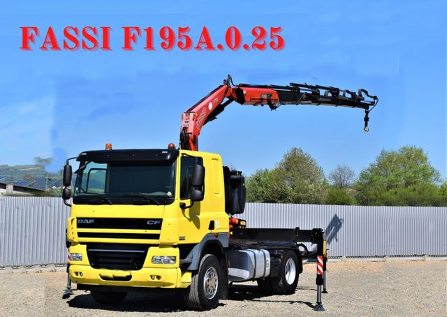 DAF CF 85.410 Sattelzugmaschine+ KRAN