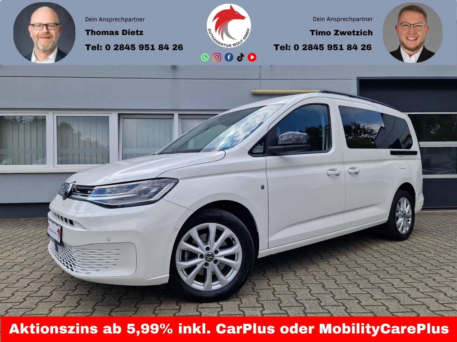 Volkswagen Caddy Maxi Life 7-Sitzer*DAB*R- Kamera*