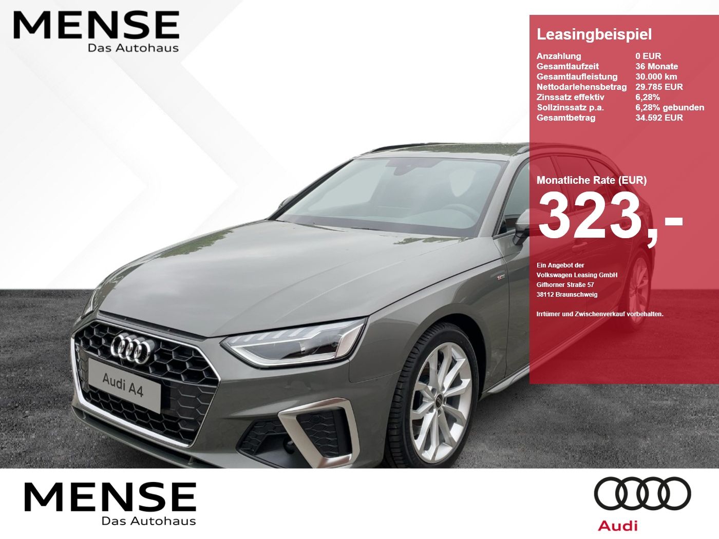 Audi A4 Avant S line 35 TDI S tronic AHK|DynLicht|LM