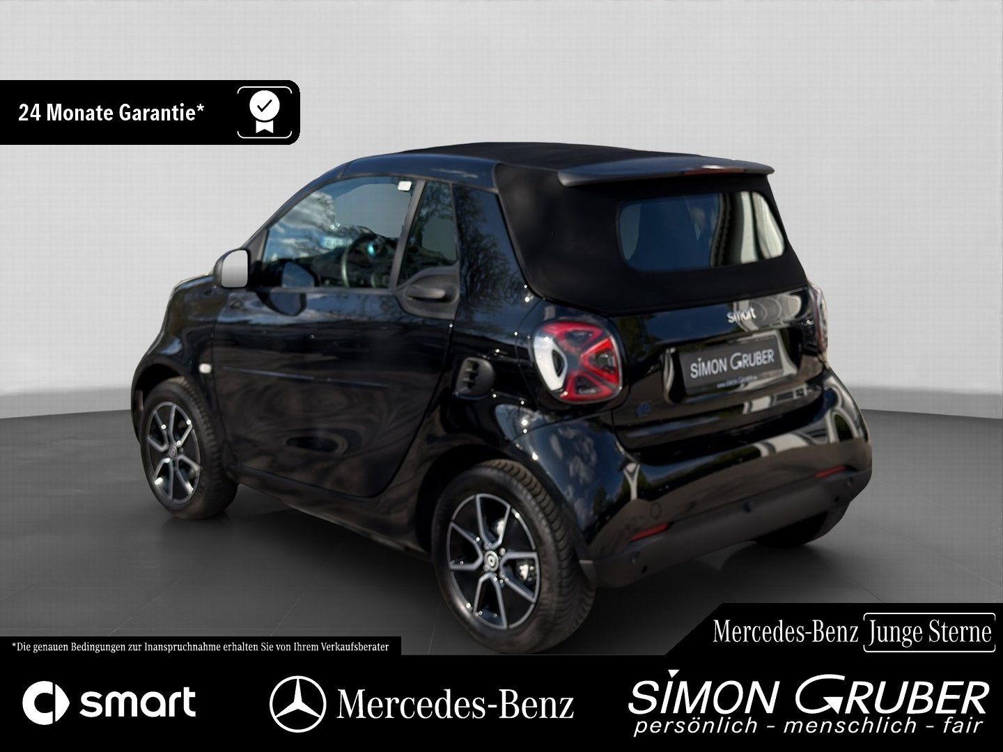 Fahrzeugabbildung Smart fortwo EQ Cabrio Exclusive Winter Voll-LED 22KW