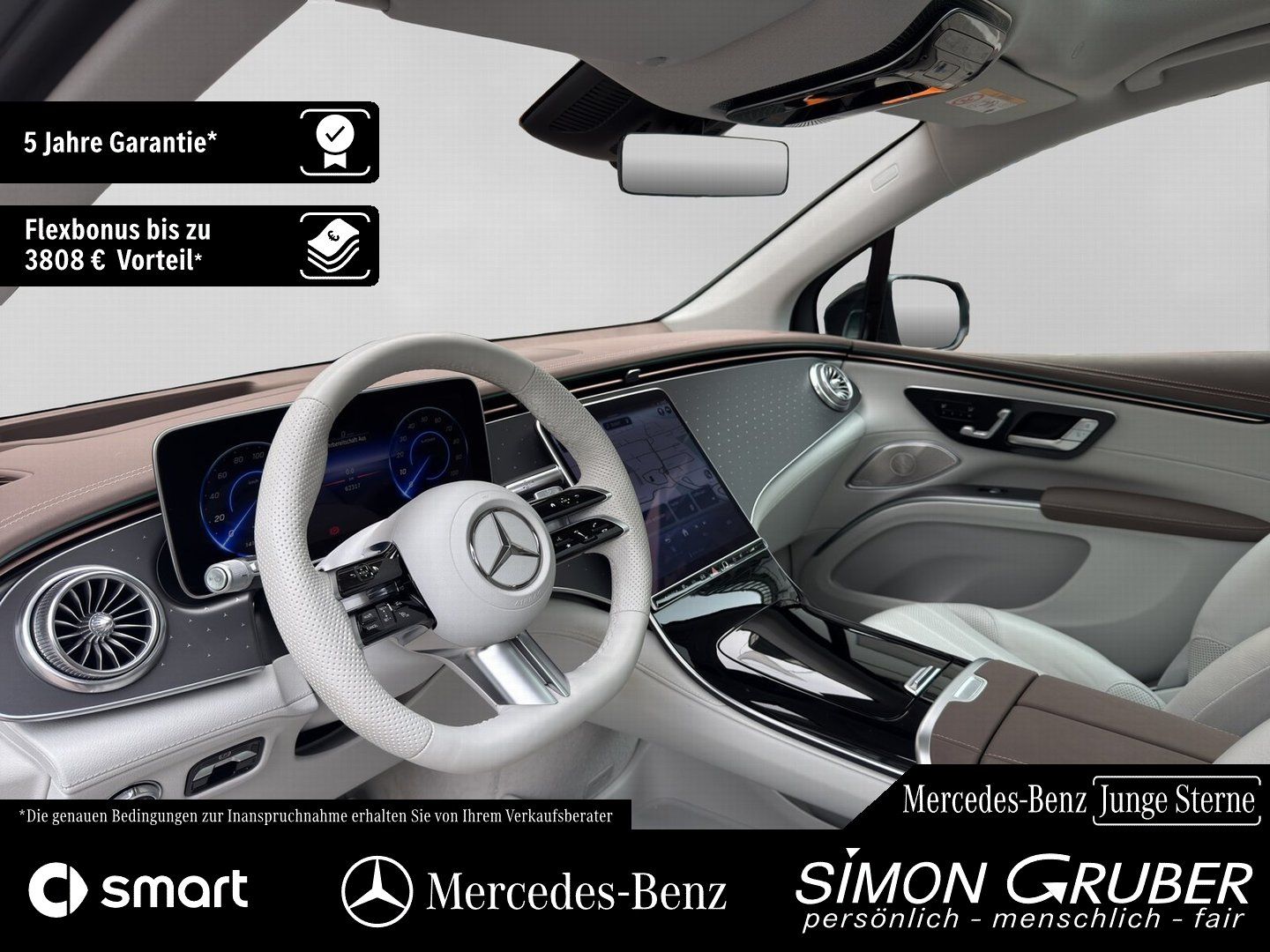 Fahrzeugabbildung Mercedes-Benz EQS 450 4M SUV AMG Pano FOND Burme HUD DigiL AHK