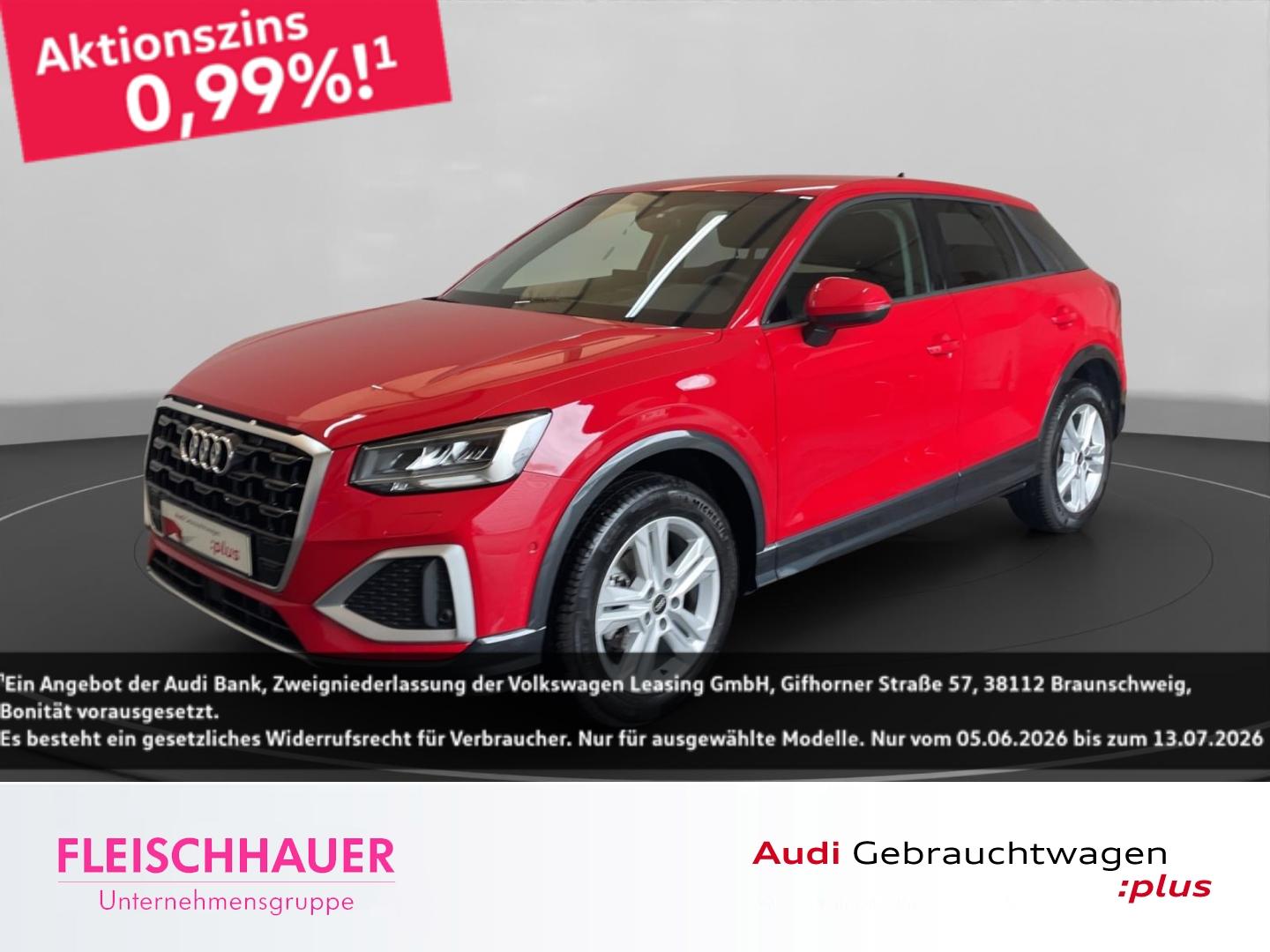 Audi Q2 35 TFSI advanced DSG LED Tel.-Vorb. CarPlay A