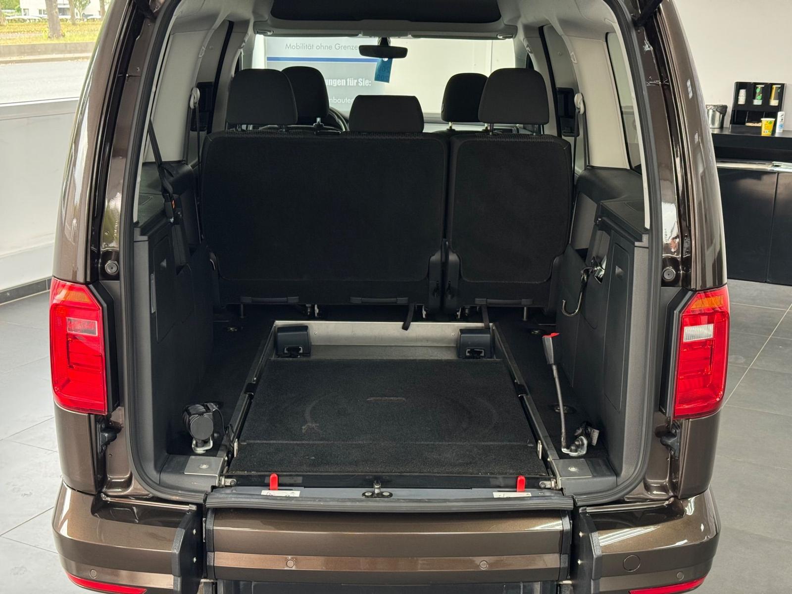 Volkswagen Caddy Maxi DSG Behindertengerecht-Rampe