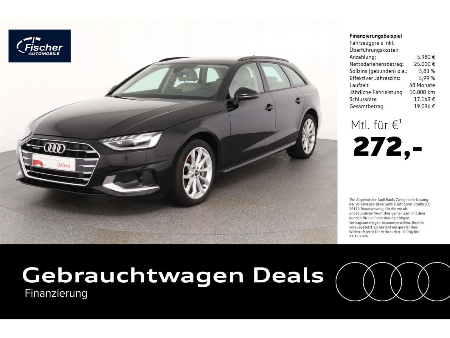 Audi A4 Avant 50 TDI quattro Advanced Tip. AHK/Leder