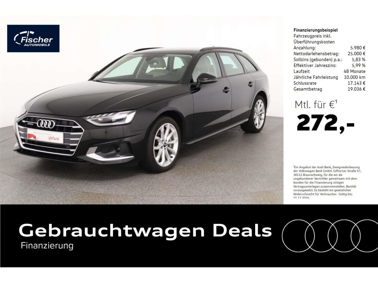 Audi A4 Avant 50 TDI quattro Advanced Tip. AHK/Leder