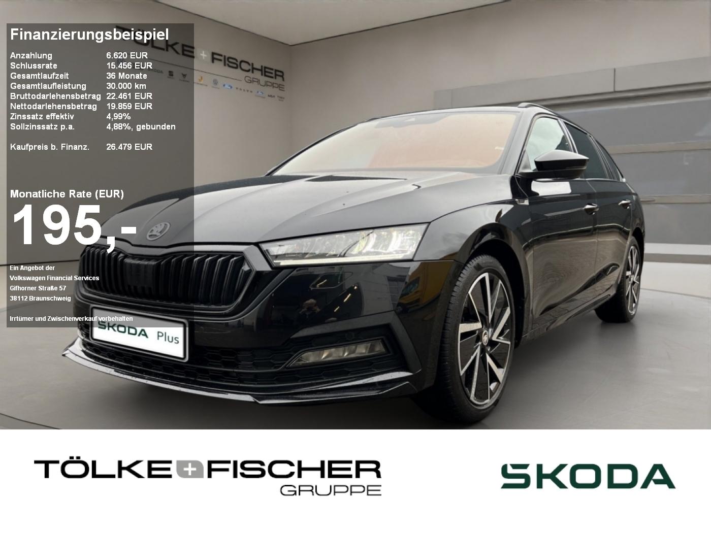 Skoda Octavia Combi 2.0 TDI Sportline DCC ACC AUT Navi