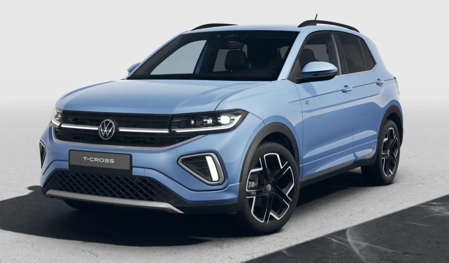 Volkswagen T-Cross 150PS DSG R-Line AHK|Matrix|Kamera|5J...