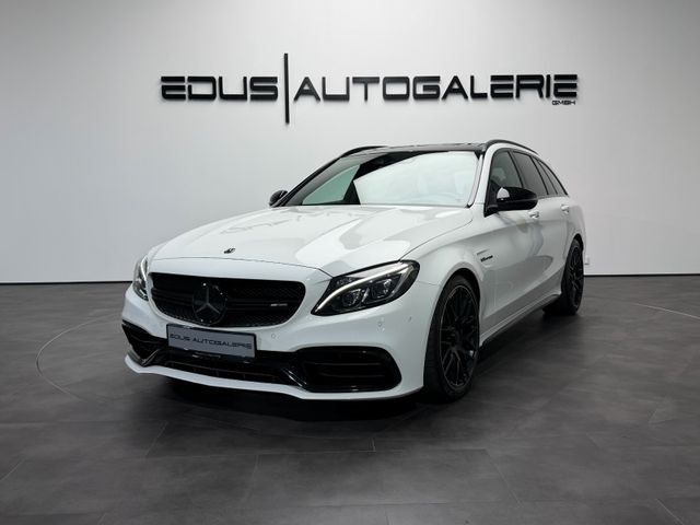 MERCEDES-BENZ C63 AMG T ACC LED Night Burm Perf AGA Pano