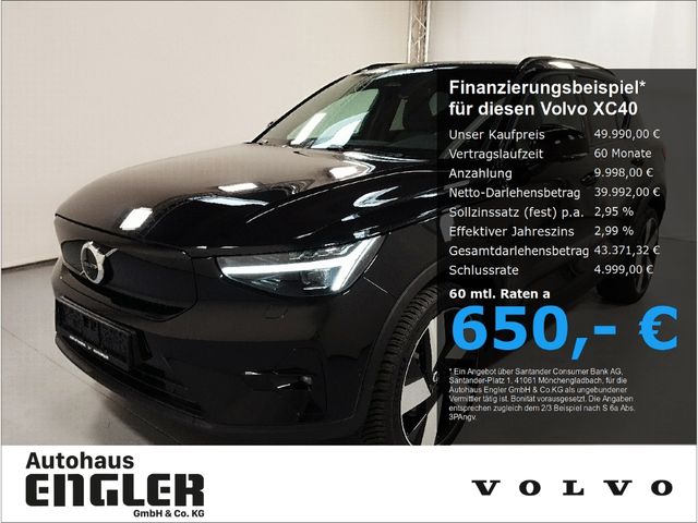 Volvo XC40 Ultimate Pure Electric AWD Stdhzg. Cam