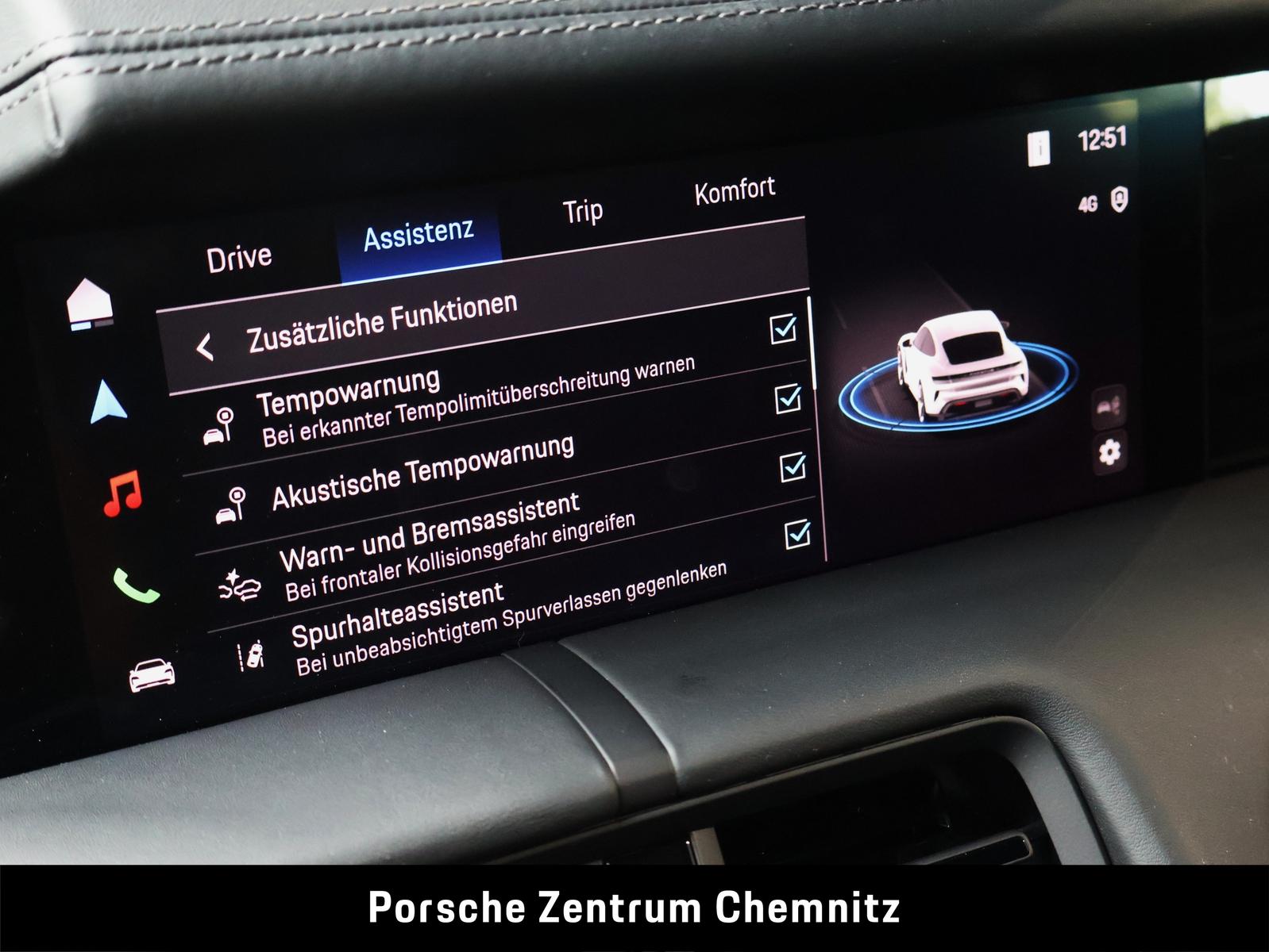 Porsche Taycan GTS HA-Lenkung;Massage;HD-Matrix;Head-Up