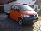Volkswagen T5 2,5 TDI DoKa Pritsche Pl,LR,Klima,ZV,AHK,6-Si - Volkswagen T5: Pritsche Doka