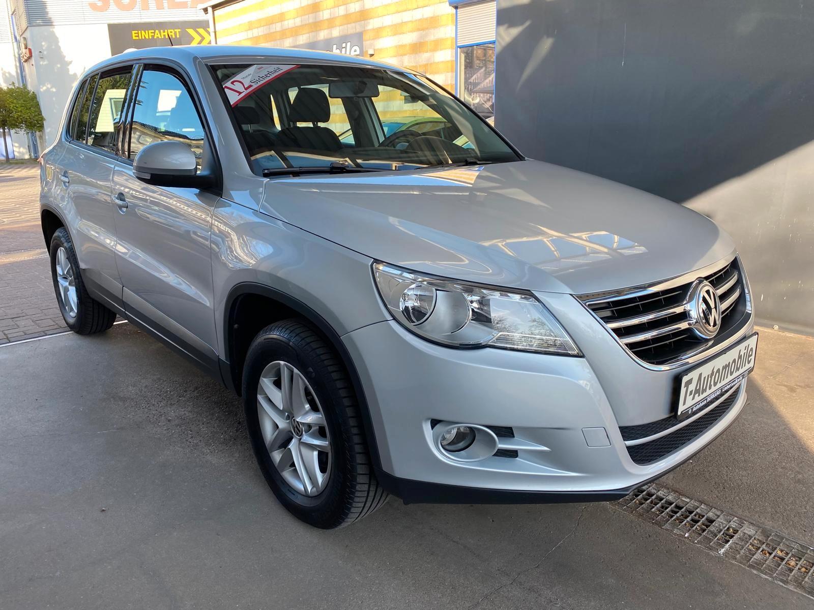 Volkswagen Tiguan 1.Hand wenig km Scheckheft 8 fach bereift