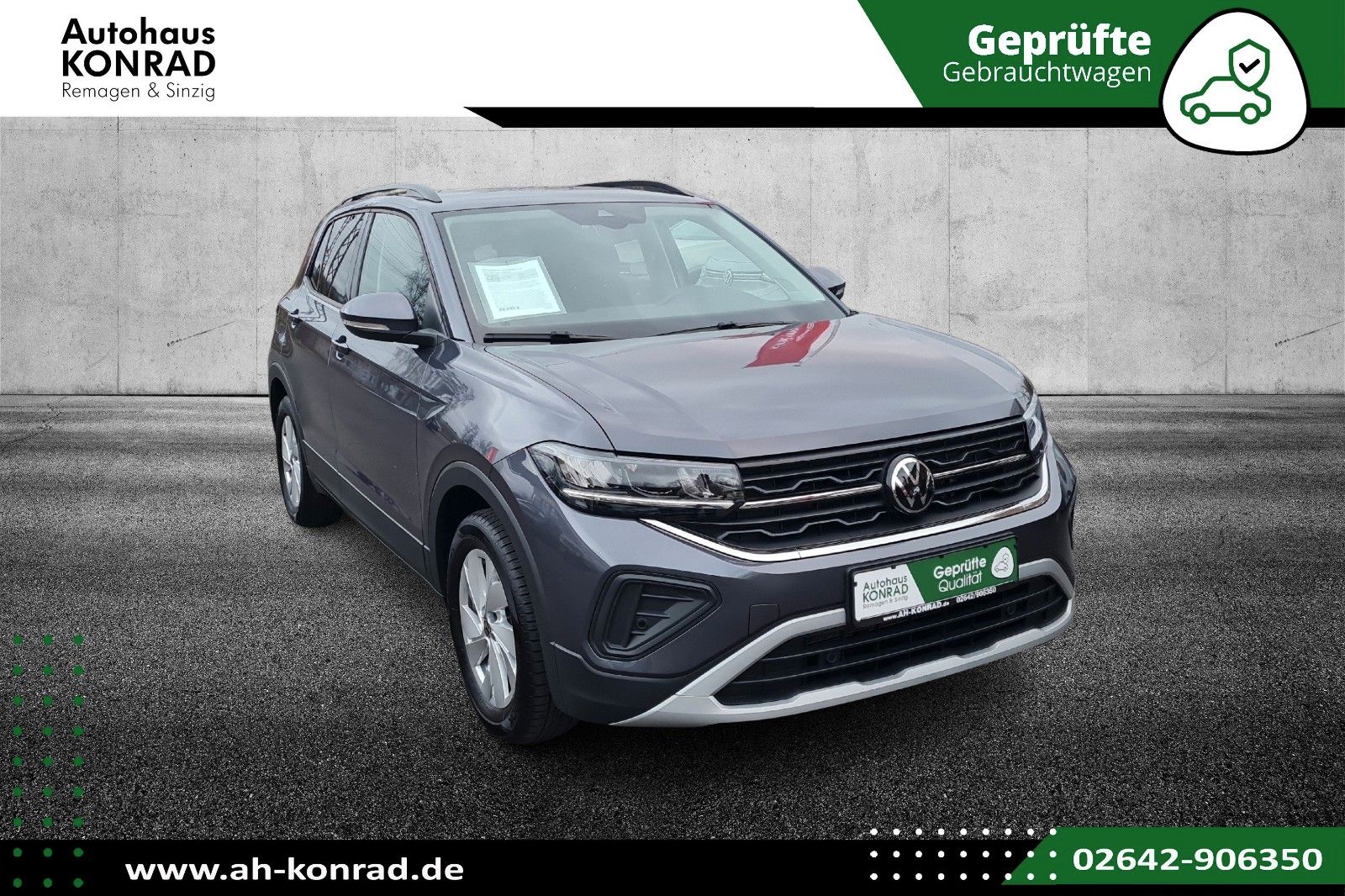 Fahrzeugabbildung Volkswagen T-Cross 1.0 TSI 70 kW Life+AHK+Navi+Kamera