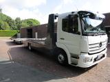 Mercedes-Benz ATEGO 818 AUTOTRANSPORTER  MIT ANHAENGER - Plattform Anhänger