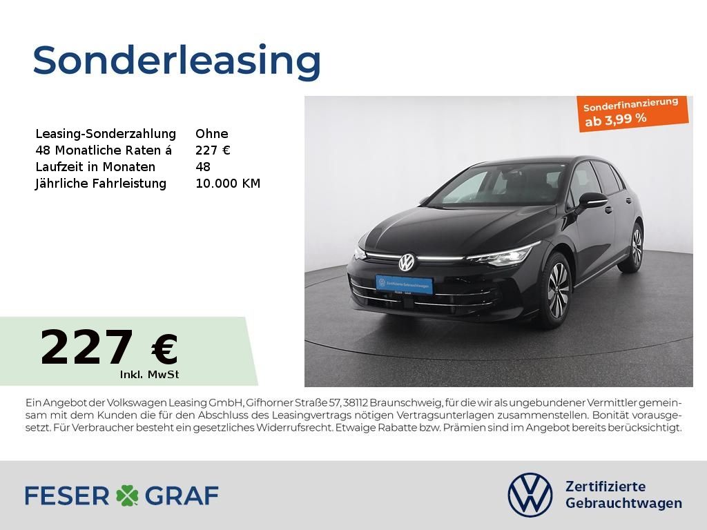Volkswagen Golf 8 Goal 1.5 TSI Navi AHK LED SiHz ACC PDC