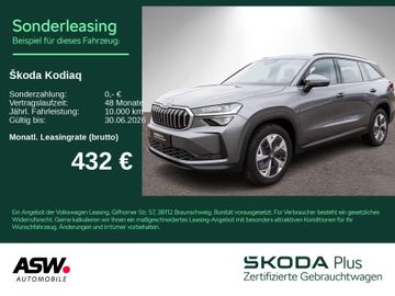 Skoda Leasingangebot: Skoda Kodiaq Selection 2.0 TDI 4x4 DSG LED RFK AHK 7-S
