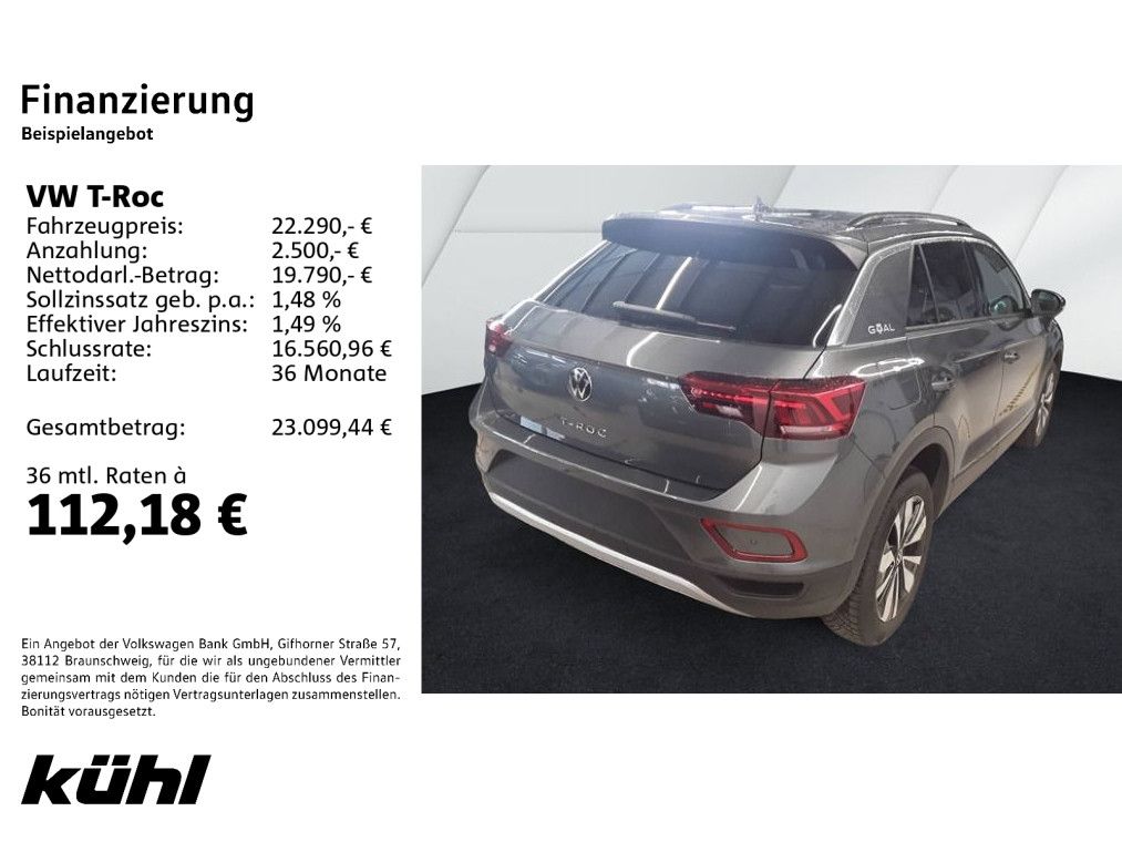 Volkswagen T-Roc 1.0 TSI Goal LED ACC Navi foto 2