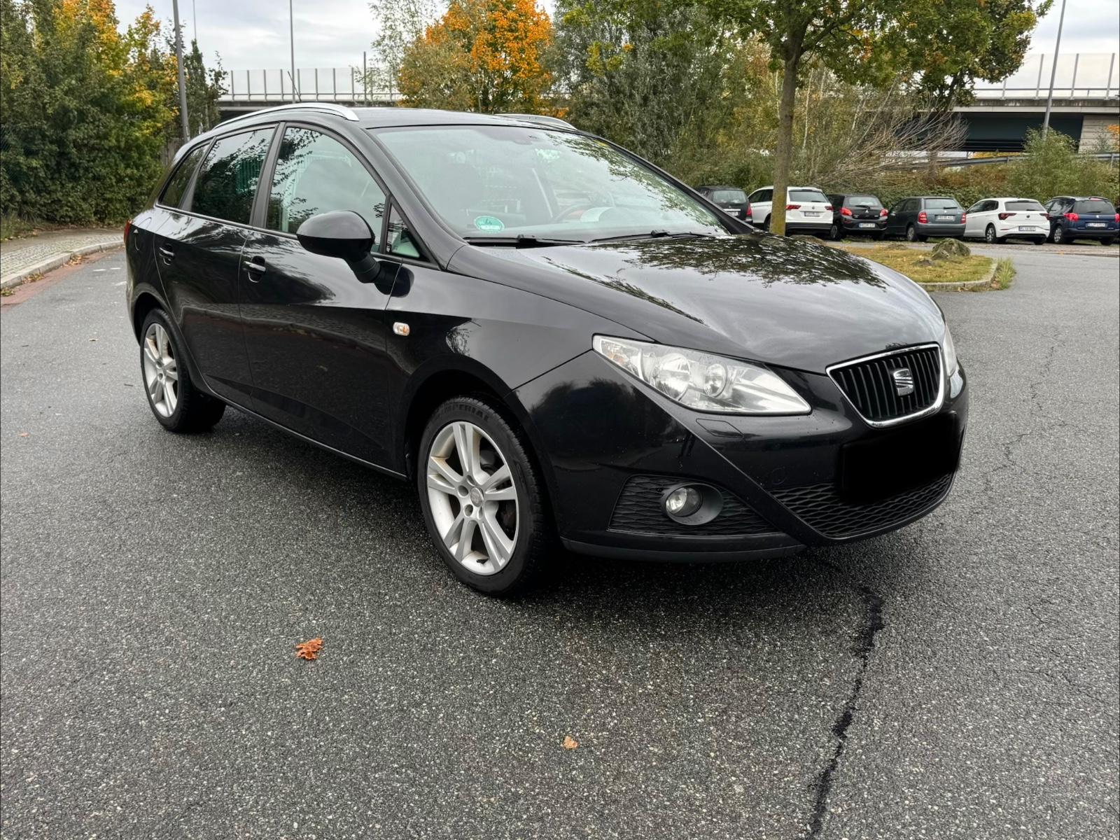 Seat Ibiza 2011 — rear view