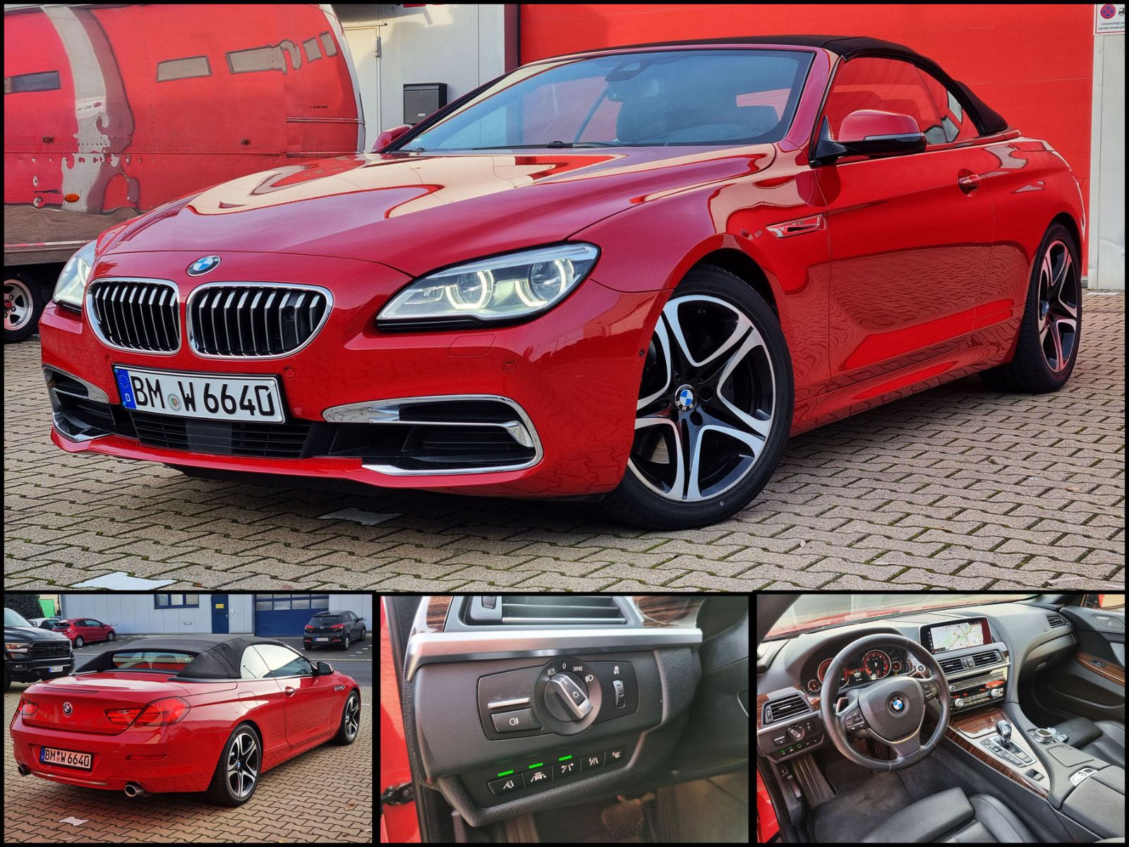 BMW 640xd Cabrio LED~NIGHT-VISION~MULTIF.DISPLAY