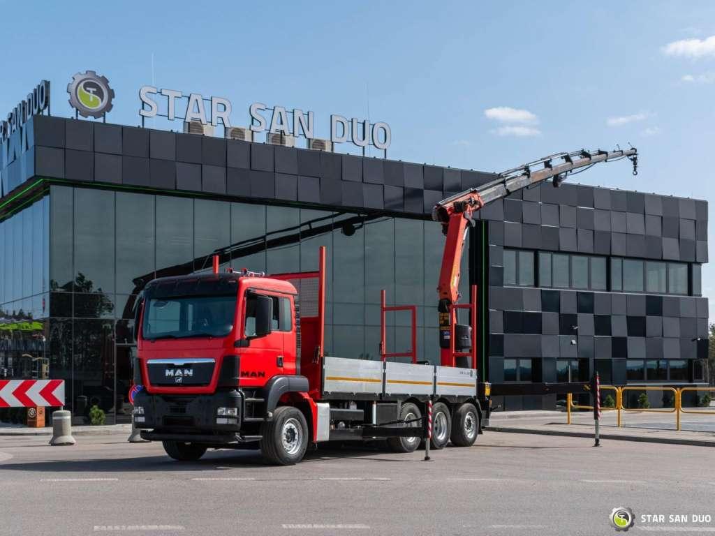 MAN  TGS 35.400 8x4 Palfinger PK 34002 Cran Winch