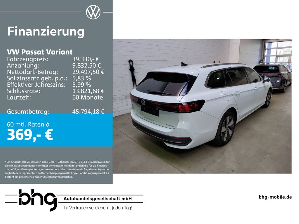 Image of Volkswagen Passat Variant