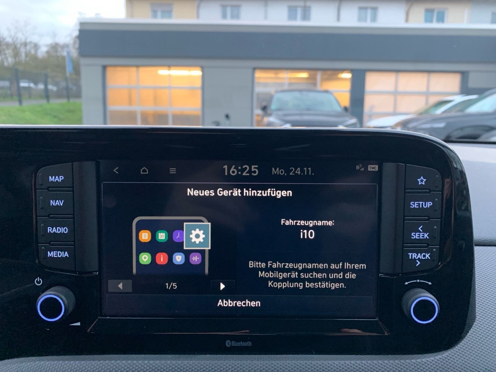 Fahrzeugabbildung Hyundai i10 1.0 Select Navi Kamera