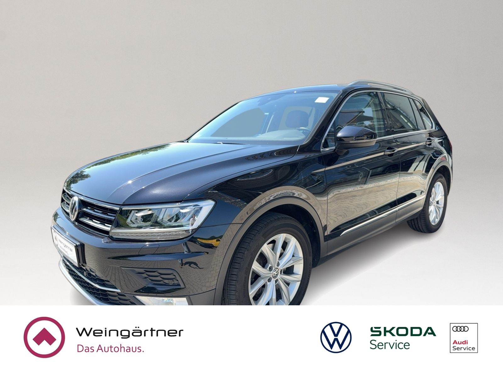 Tiguan 2.0 TSI Highline 4Motion, Leder, Sthzg, L