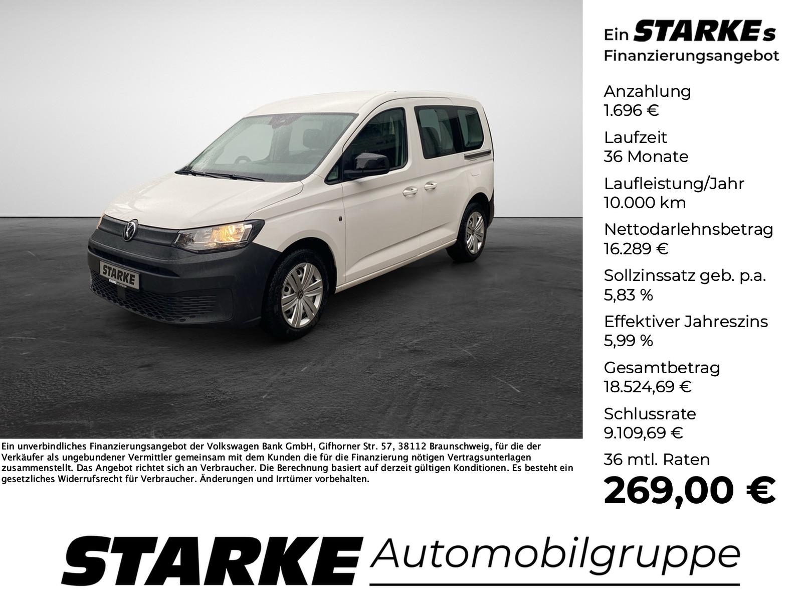 Volkswagen Caddy Kombi 2.0 TDI AHK Navi Tempo Klima