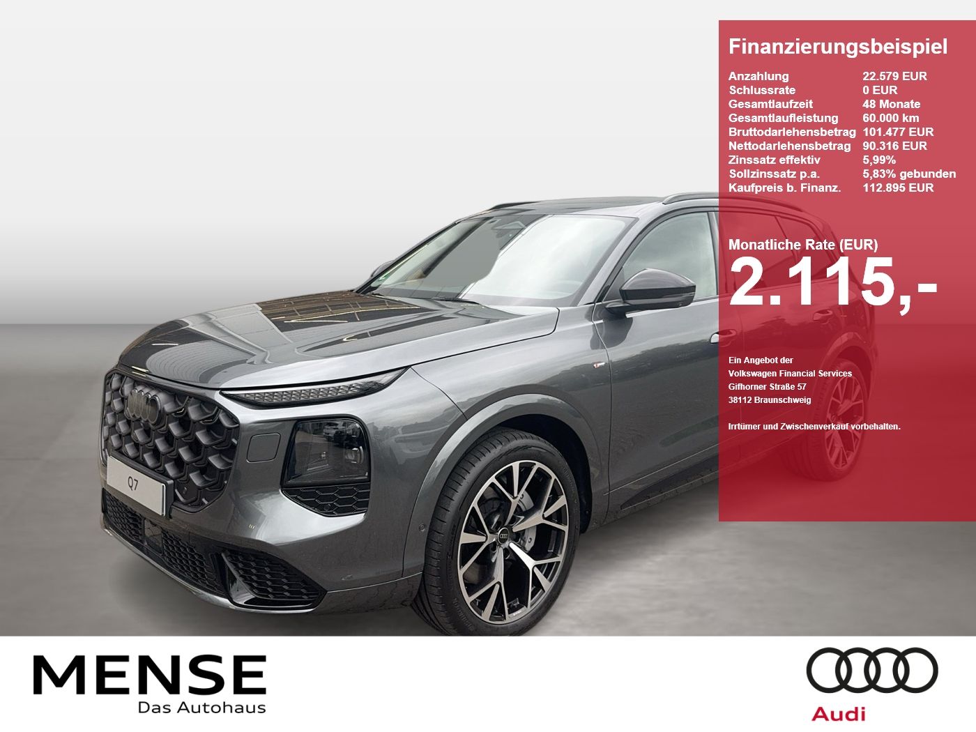 Audi Q7 SUV TDI quattro 220 kW tiptronic Matrix|7-Sit