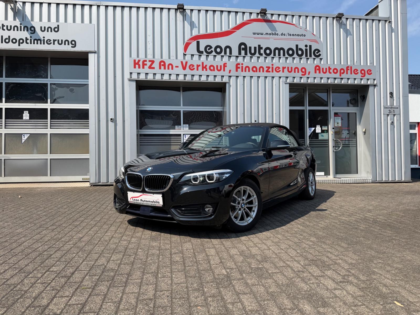 BMW 218i Cabrio Aut. Advantage Navi Unfallfahrzeug!!