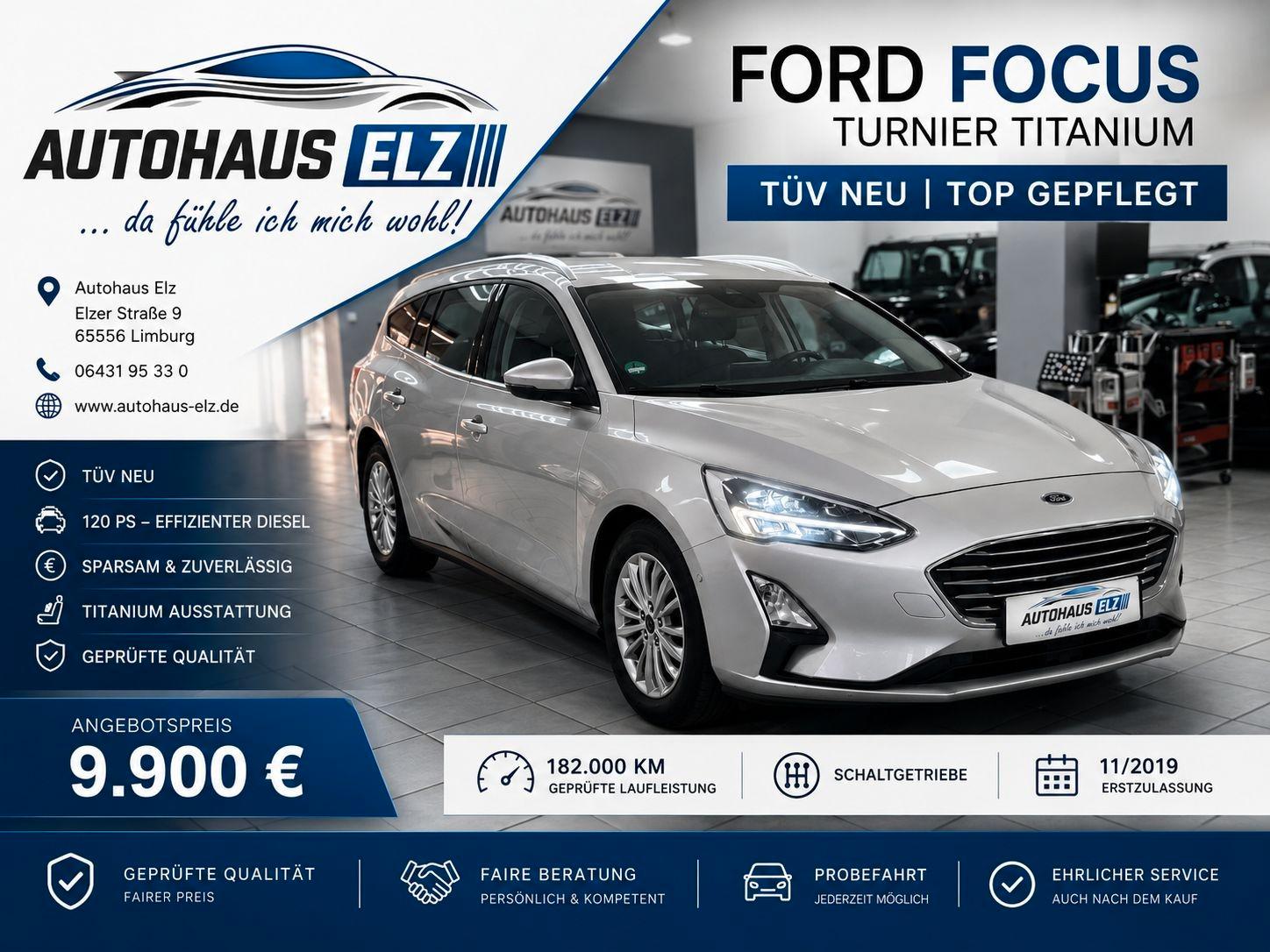 Ford Focus Turnier Titanium/TÜV NEU