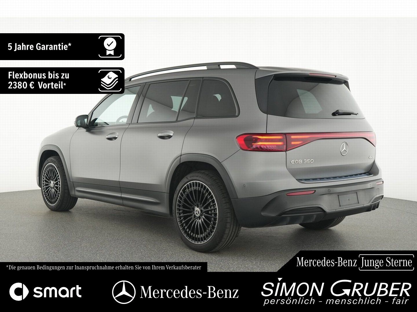 Fahrzeugabbildung Mercedes-Benz EQB 350 4M AMG Night magno Pano Burm HUD 360