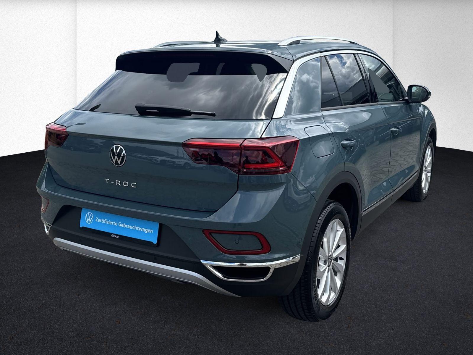 Volkswagen T-Roc Style 1.5 TSI Rückfahrk.+Travel Assist+SHZ, миниатюра 2