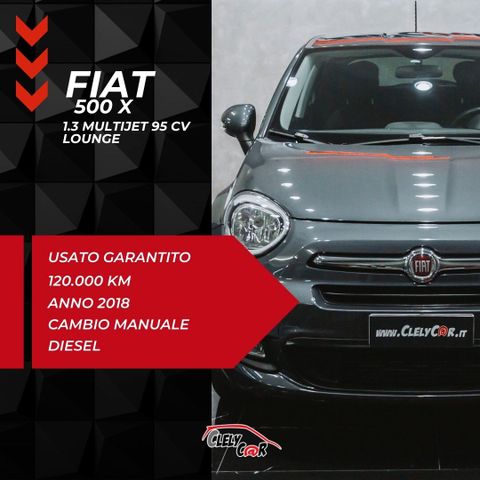 Fiat 500X 1.3 MultiJet 95 CV Lounge