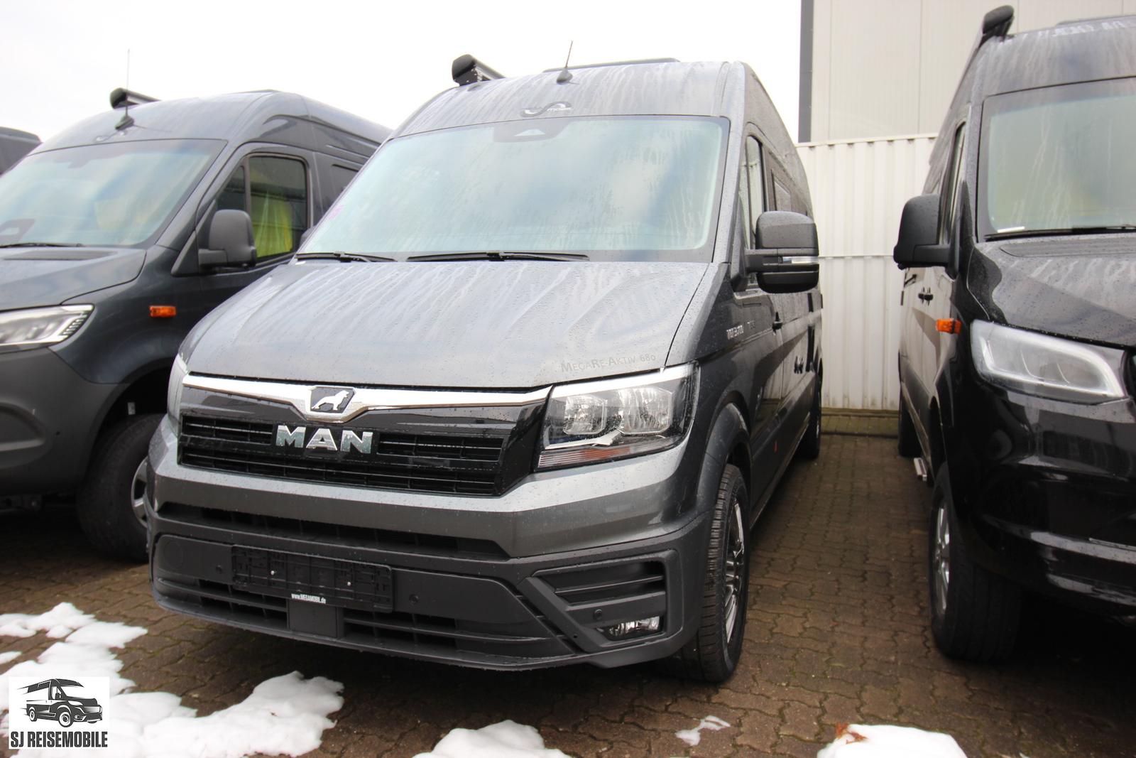 MegaMobil MAN TGE 163PS AUTOMATIK 4x4 MEGA RE-AKTIV 680 S