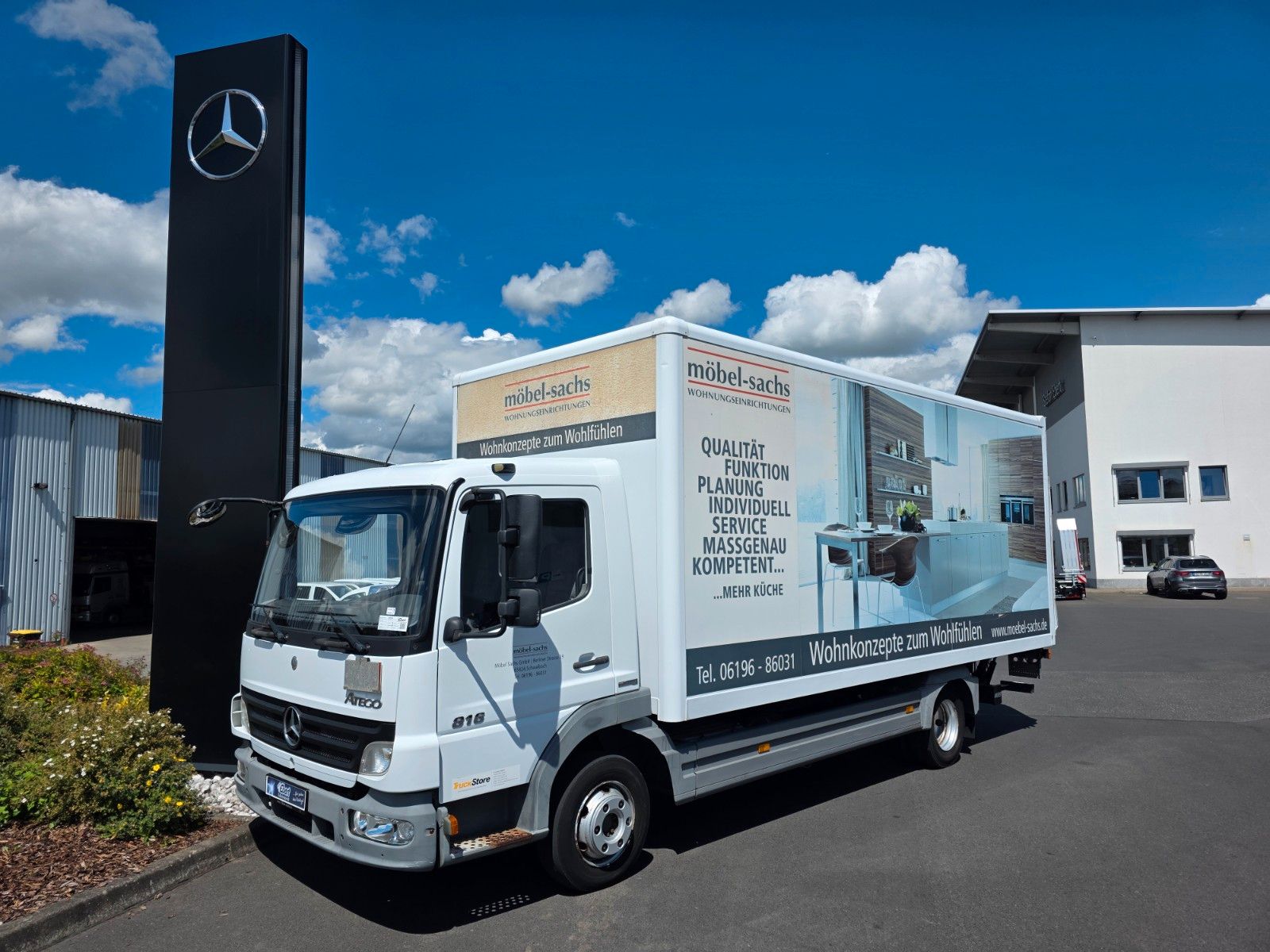 Fahrzeugabbildung Mercedes-Benz Atego 816 LBW MBB 1.000kg