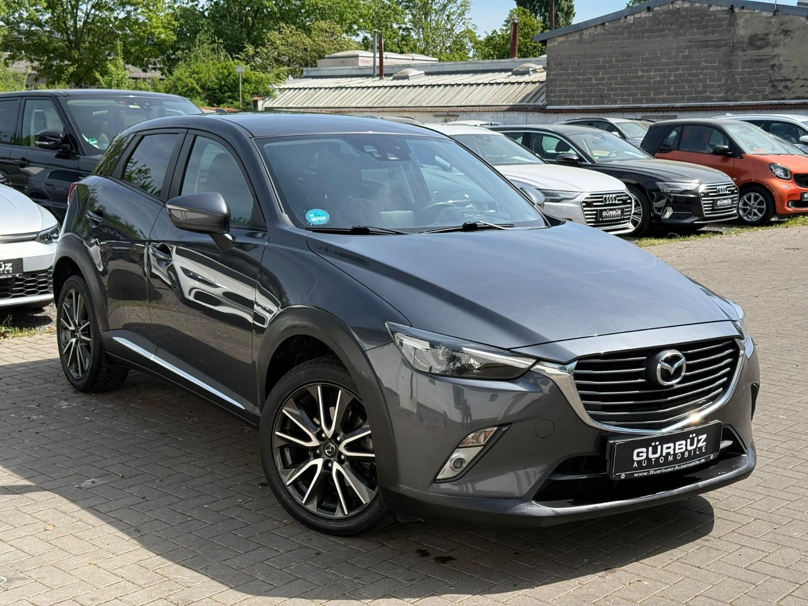 Mazda CX-3 Sports-Line AWD Allrad*Navi*HUD*Leder*