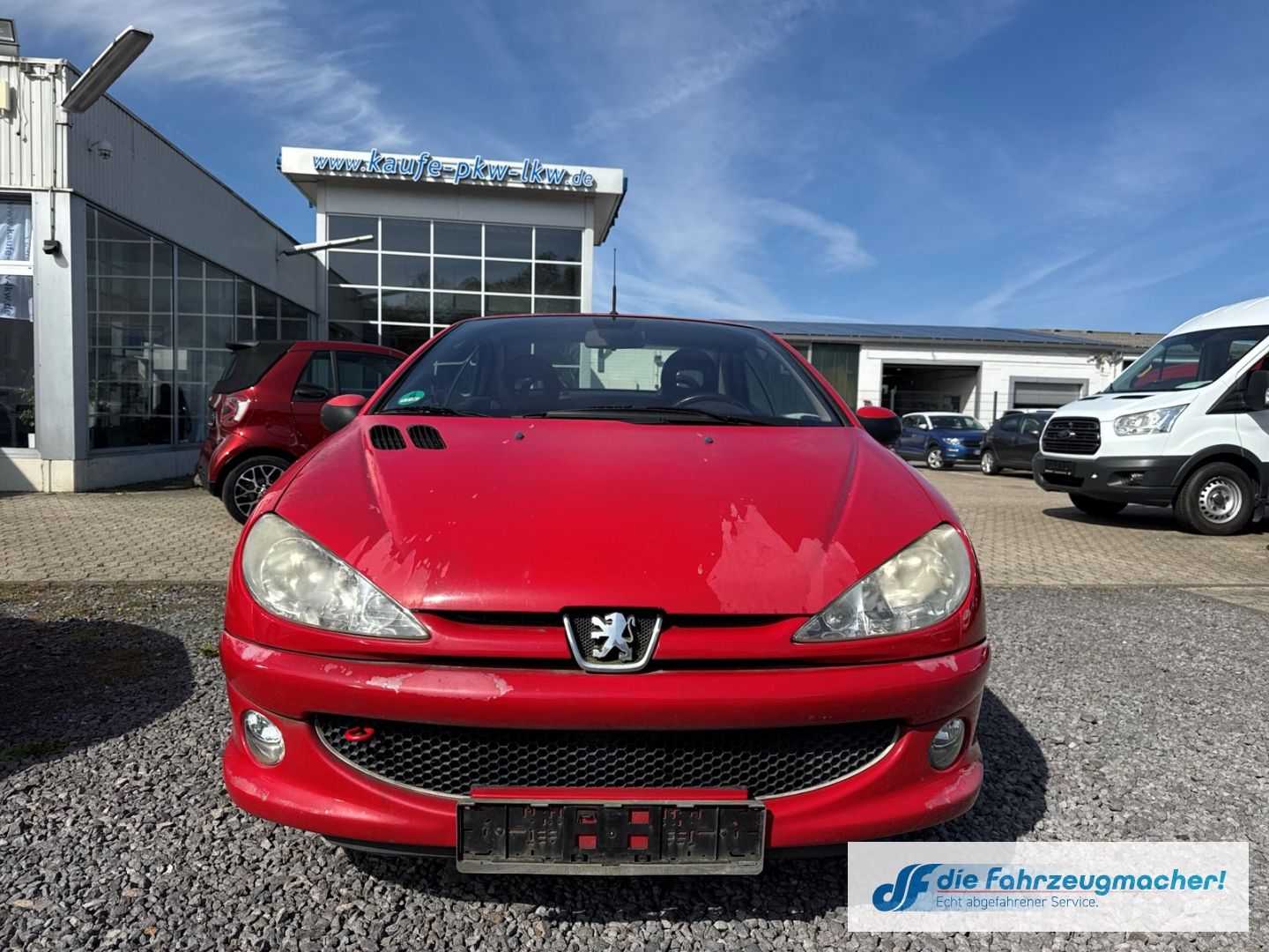 Fahrzeugabbildung Peugeot 206 Cabriolet CC El. Verdeck Sportsitze*EXPORT