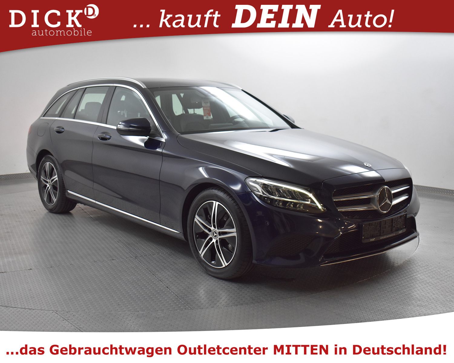 Fahrzeugabbildung Mercedes-Benz C 220d T 9G 2X Avantg NAV+KAM+LEDER+SHZ+AHK+LED+