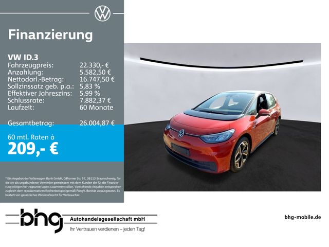 VW ID.3 Pro  1-Gang-Automatik *LED*DAB*KLIMA*