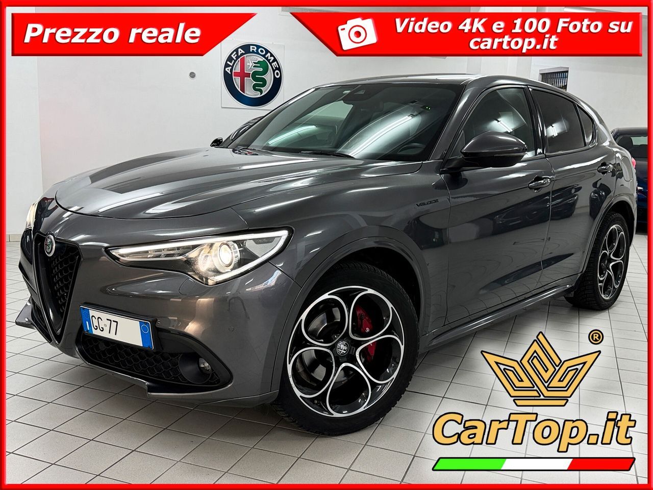 Alfa Romeo Stelvio 2.2 TD 210 CV VELOCE AT8 Q4 K