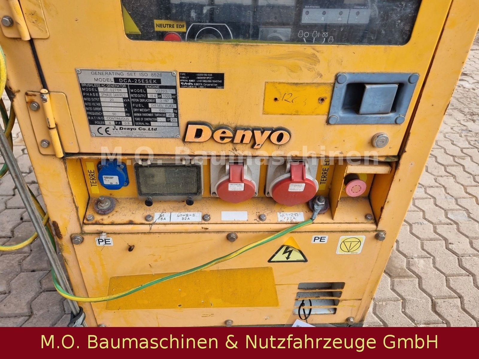 Fahrzeugabbildung Andere Denyo 20 KVA / Generator /