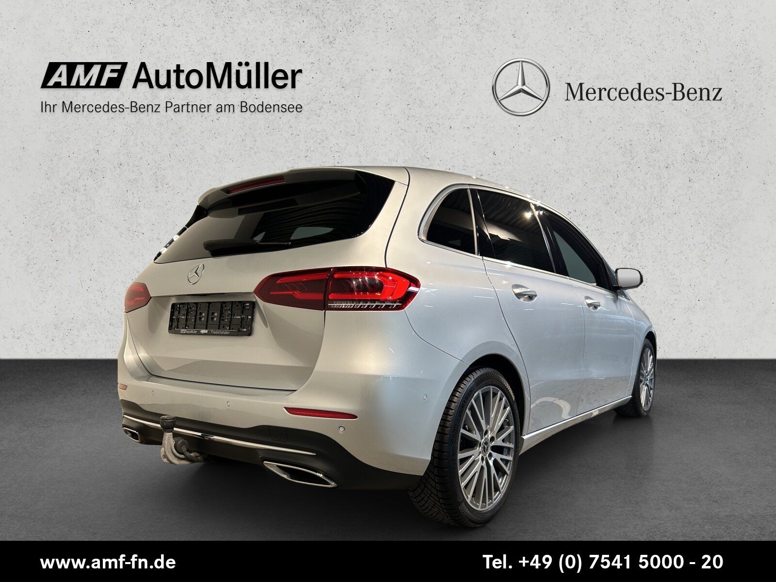 B 250 PROGRESSIVE AHK LED MBUX RFK GRA SHZG